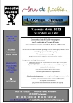 Programme des Vacances d